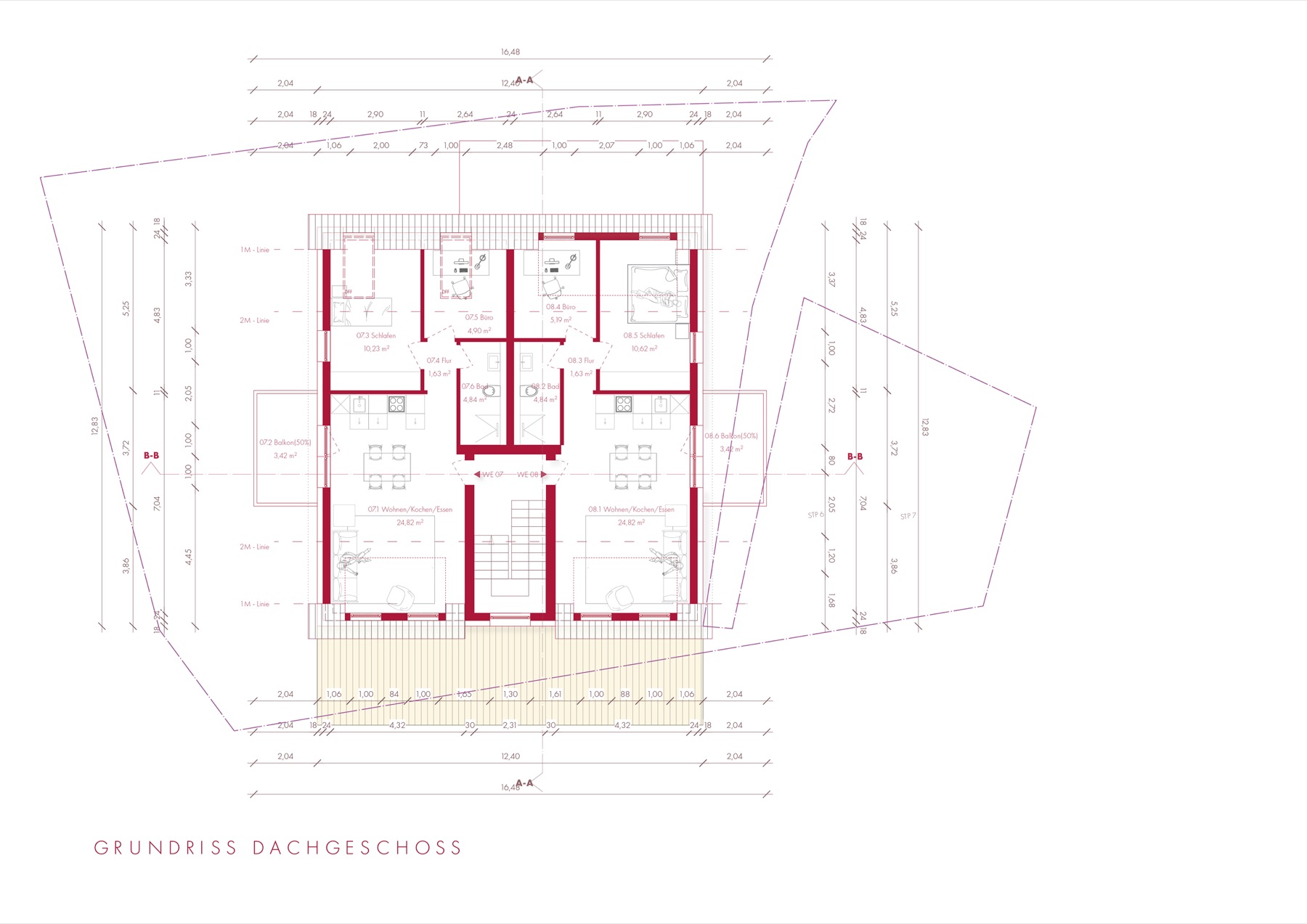 Grundriss Dachgeschoss